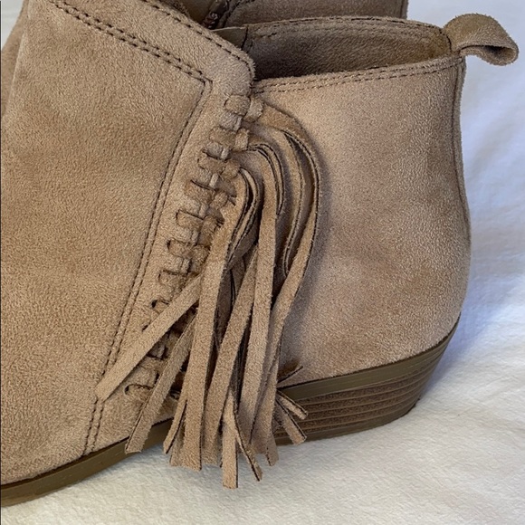 Girls low boots with fringe - Picture 3 of 4